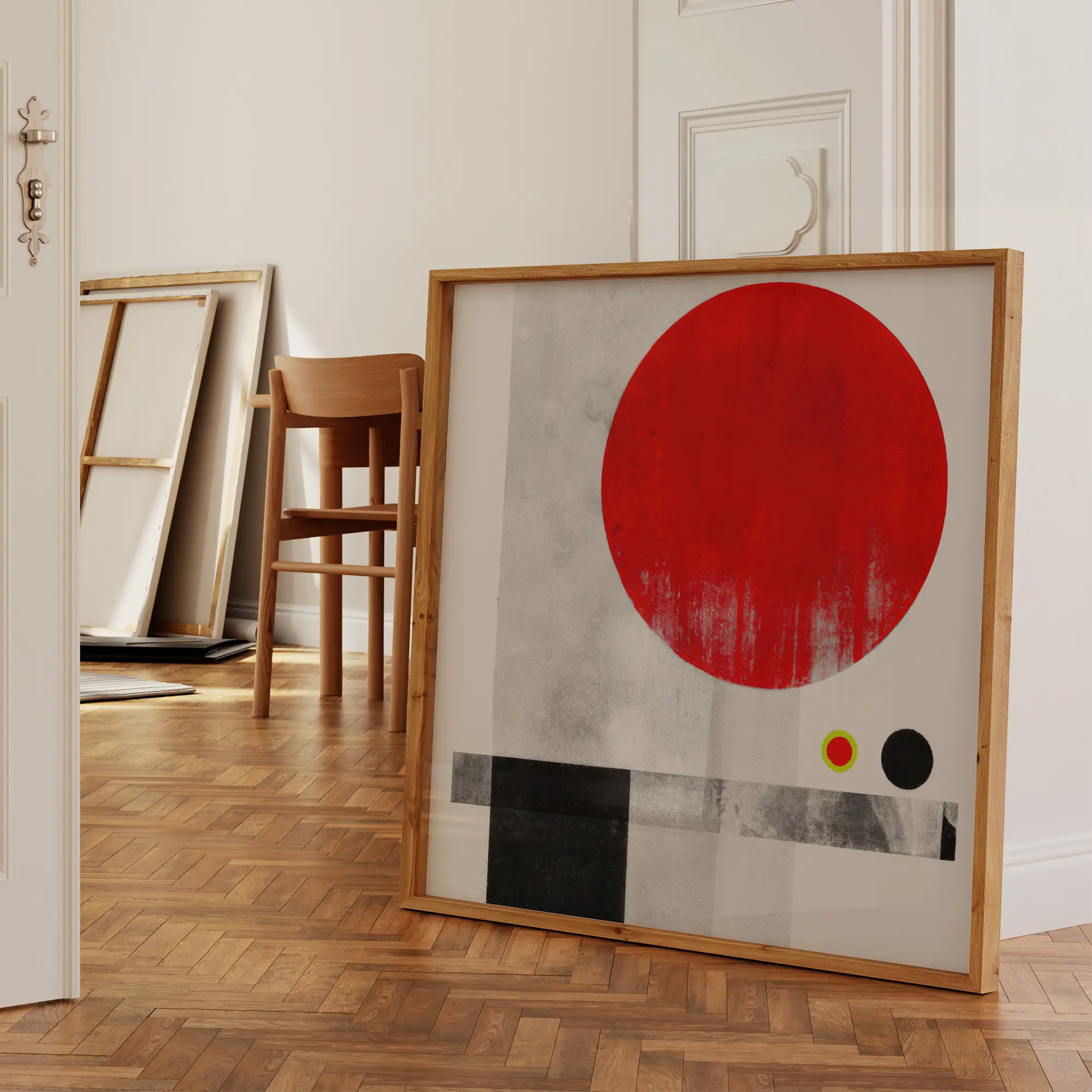 Japan - Flag Inspired Art