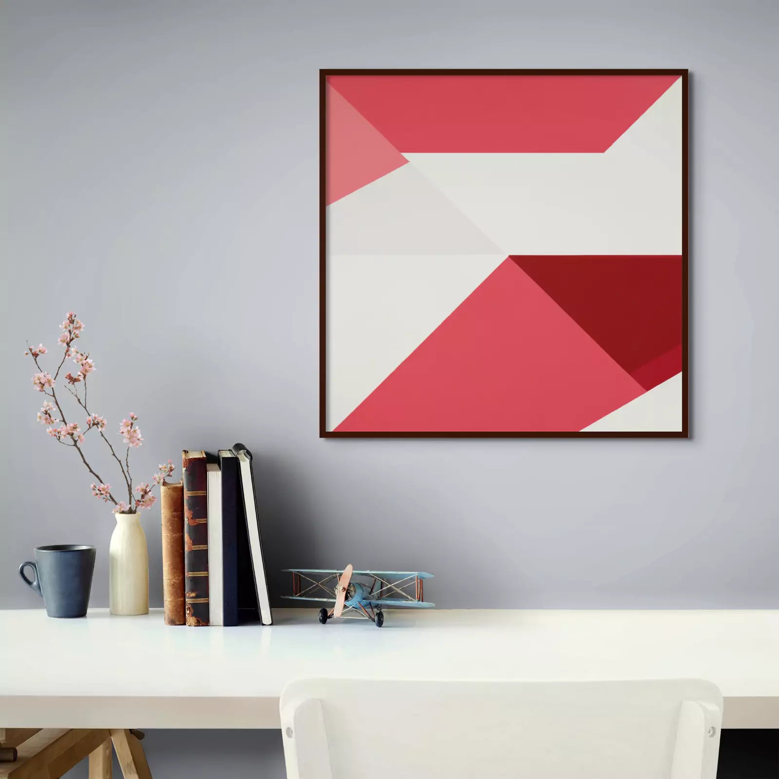 Austria - Flag Inspired Art
