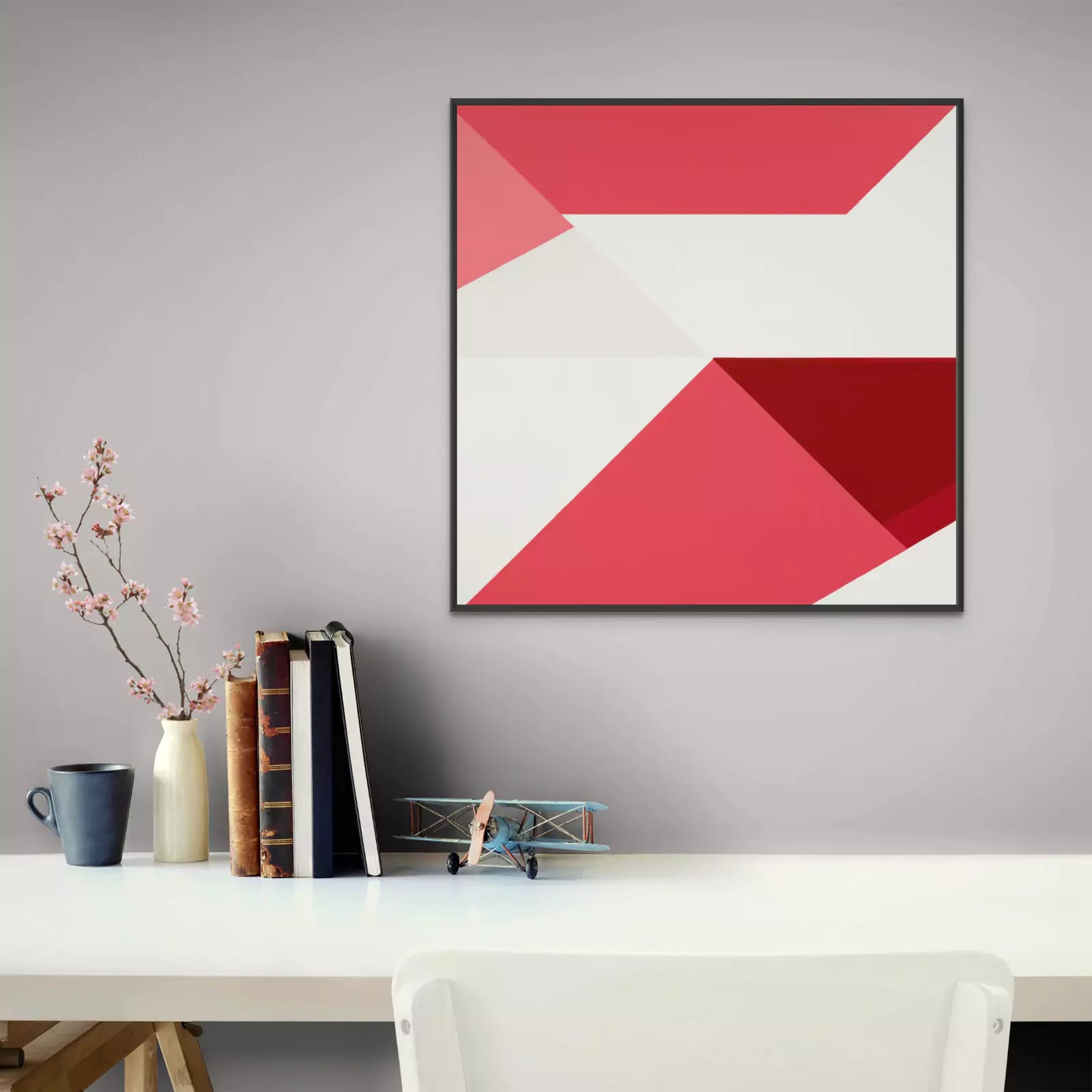 Austria - Flag Inspired Art