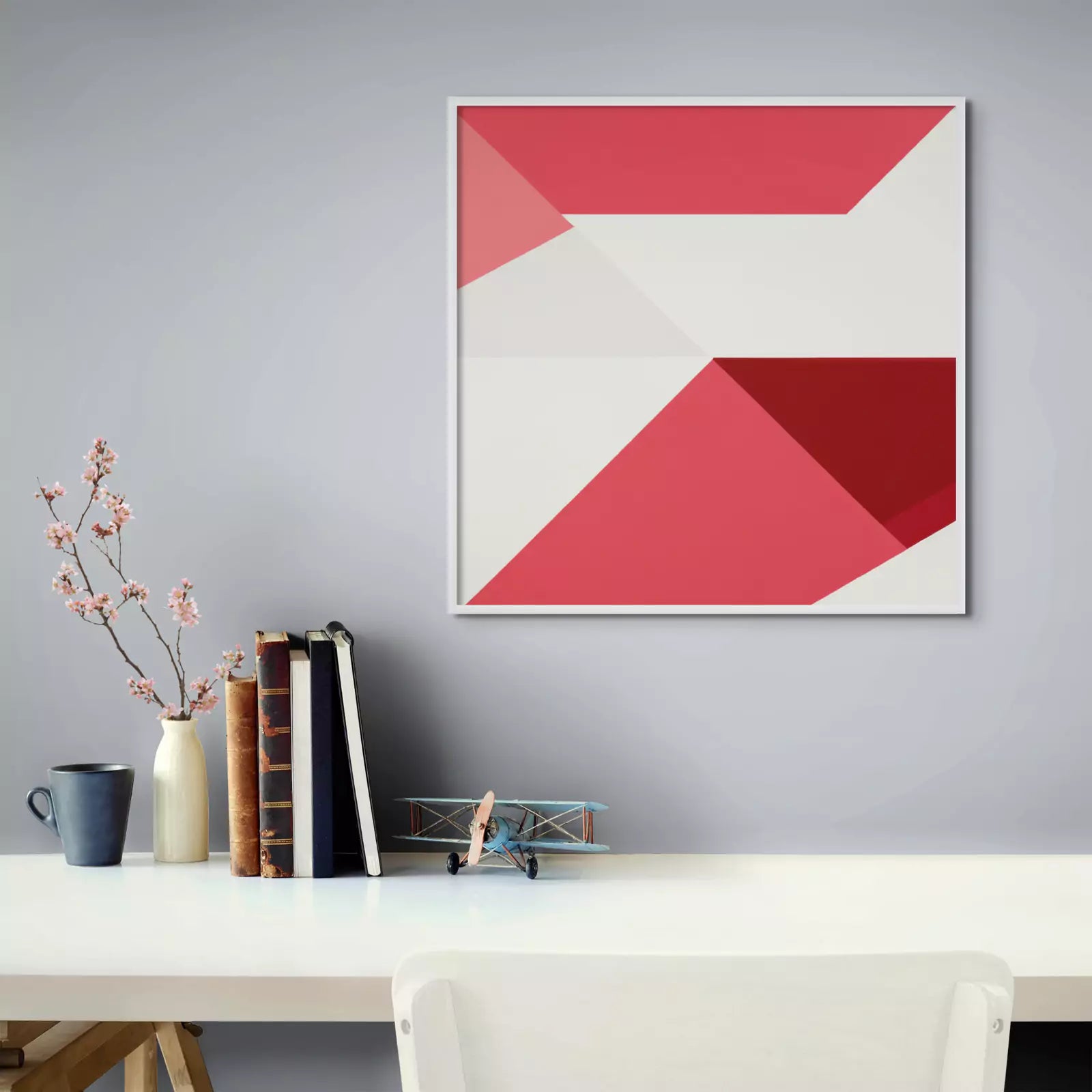 Austria - Flag Inspired Art