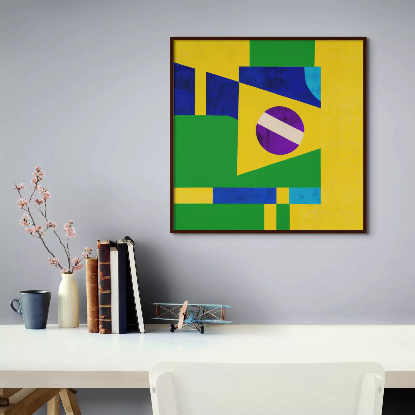 Brazil - Flag Inspired Art