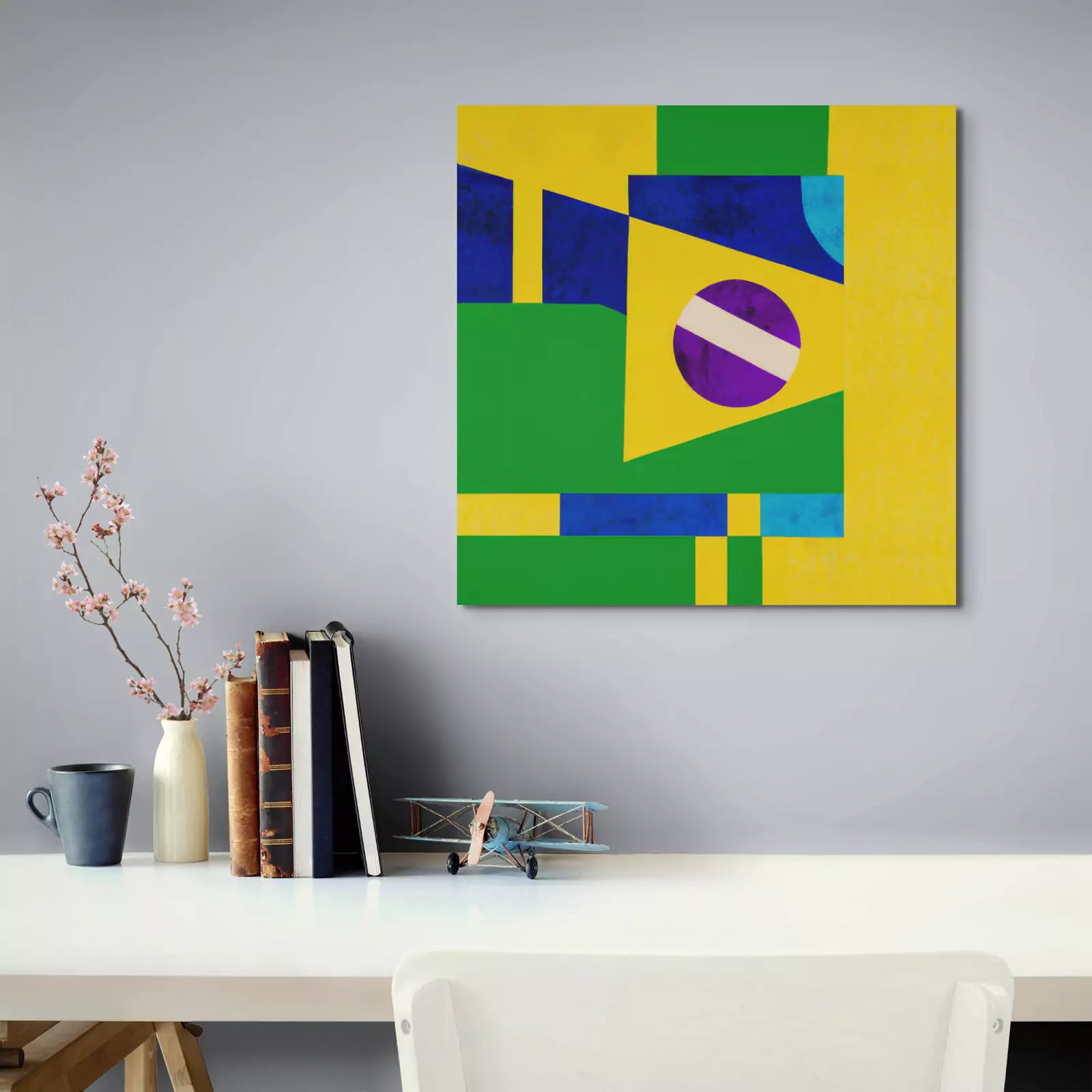 Brazil - Flag Inspired Art