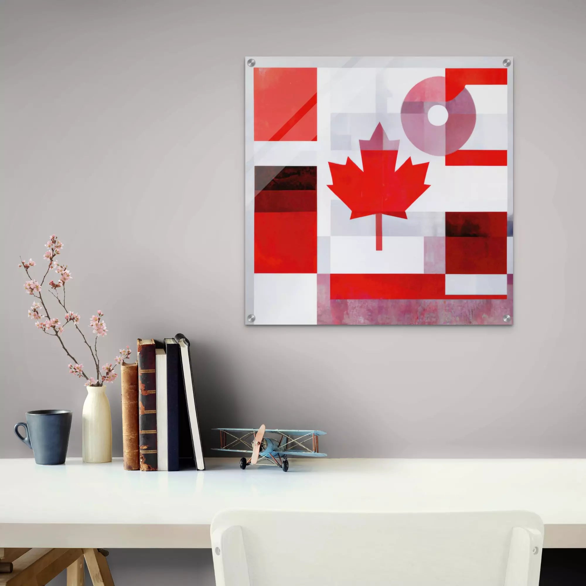 Canada - Flag Inspired Art
