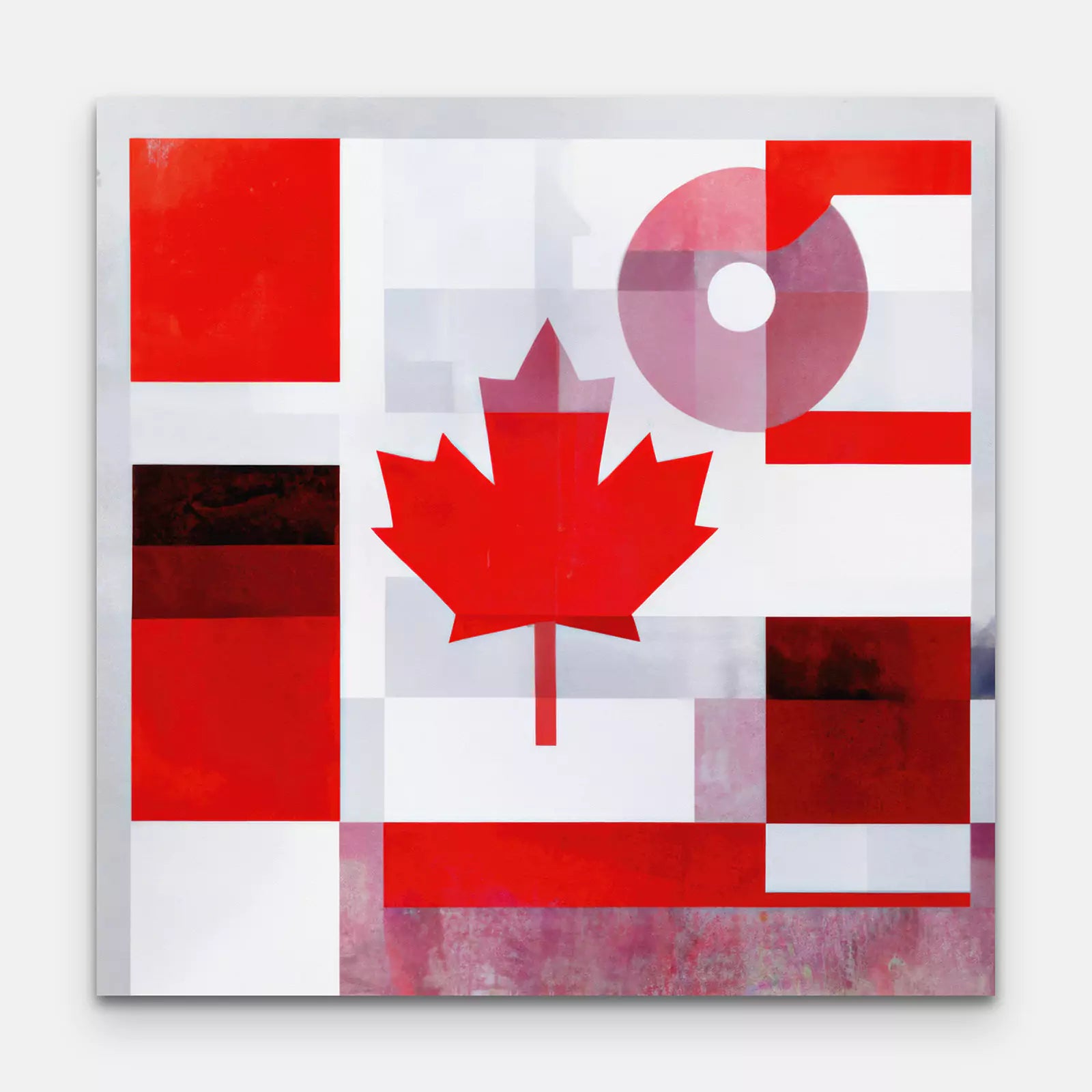 Canada - Flag Inspired Art