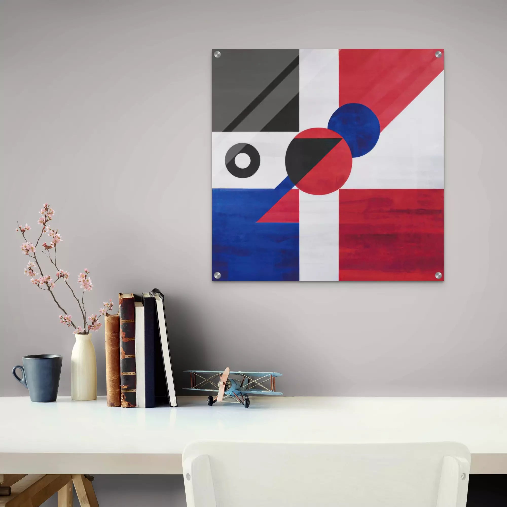 Dominican Republic - Flag Inspired Art