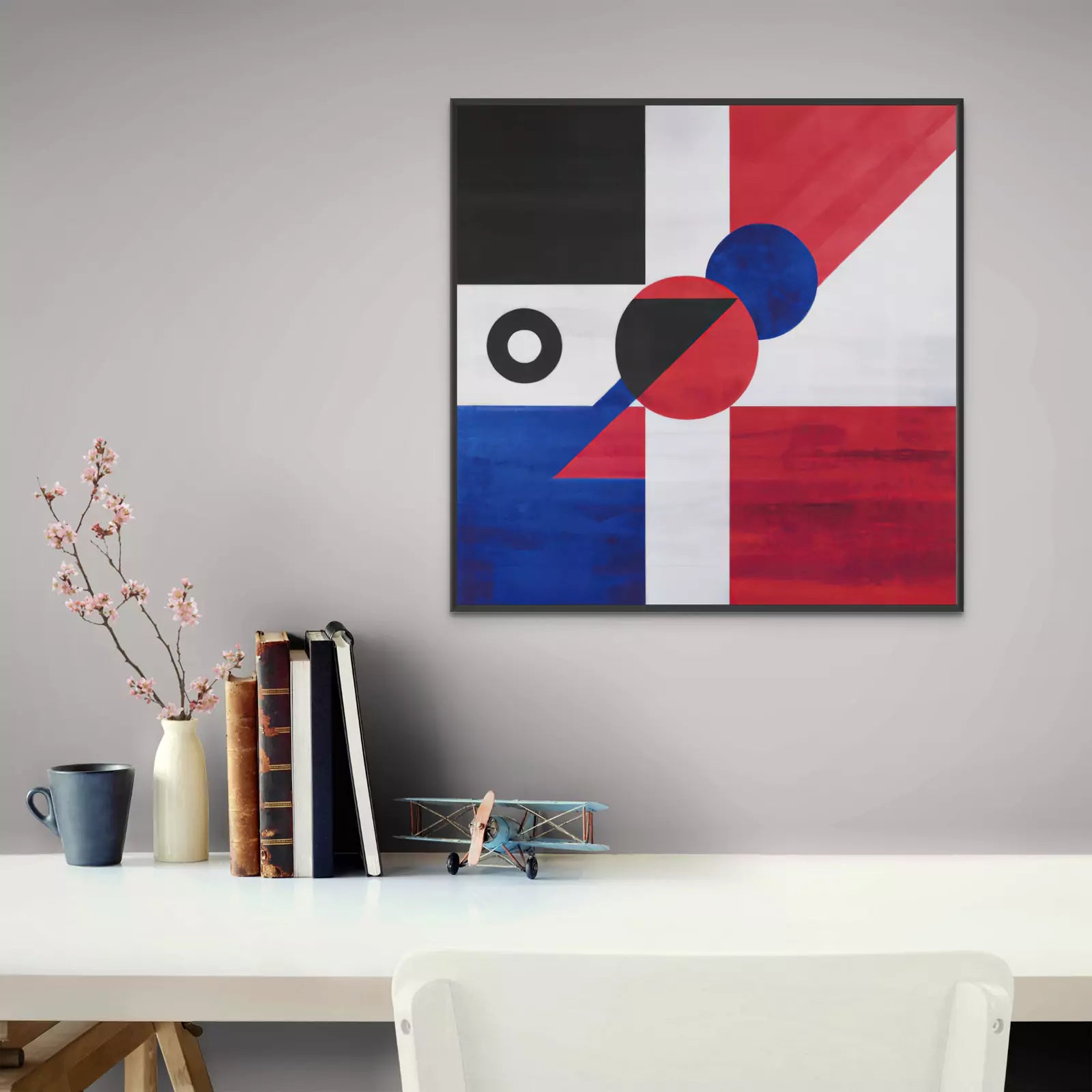Dominican Republic - Flag Inspired Art