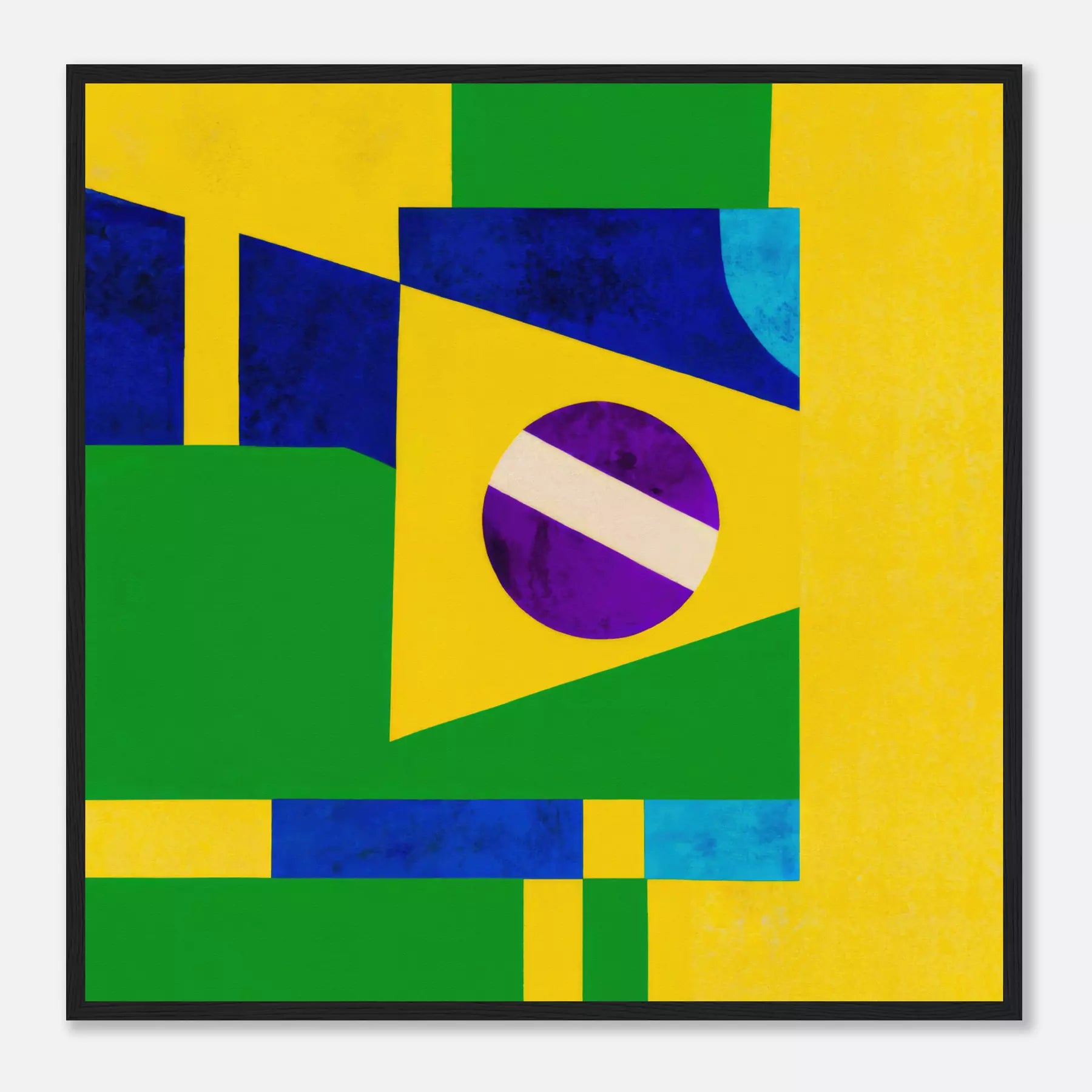 Brazil - Flag Inspired Art