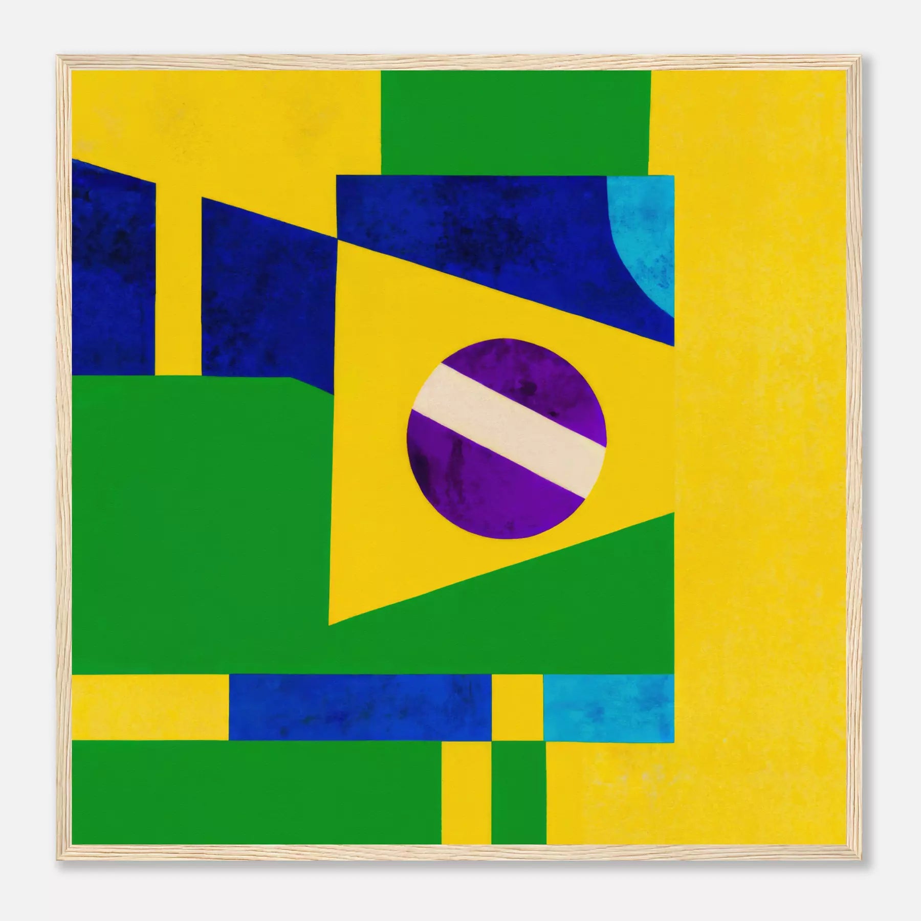 Brazil - Flag Inspired Art