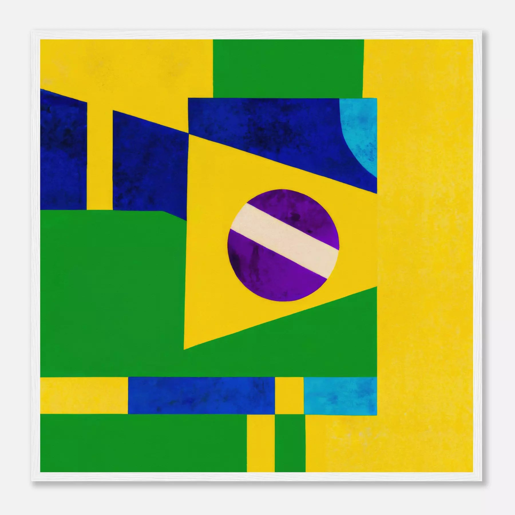 Brazil - Flag Inspired Art
