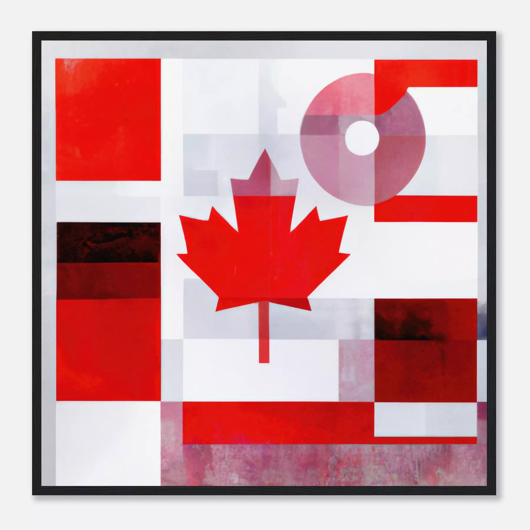 Canada - Flag Inspired Art
