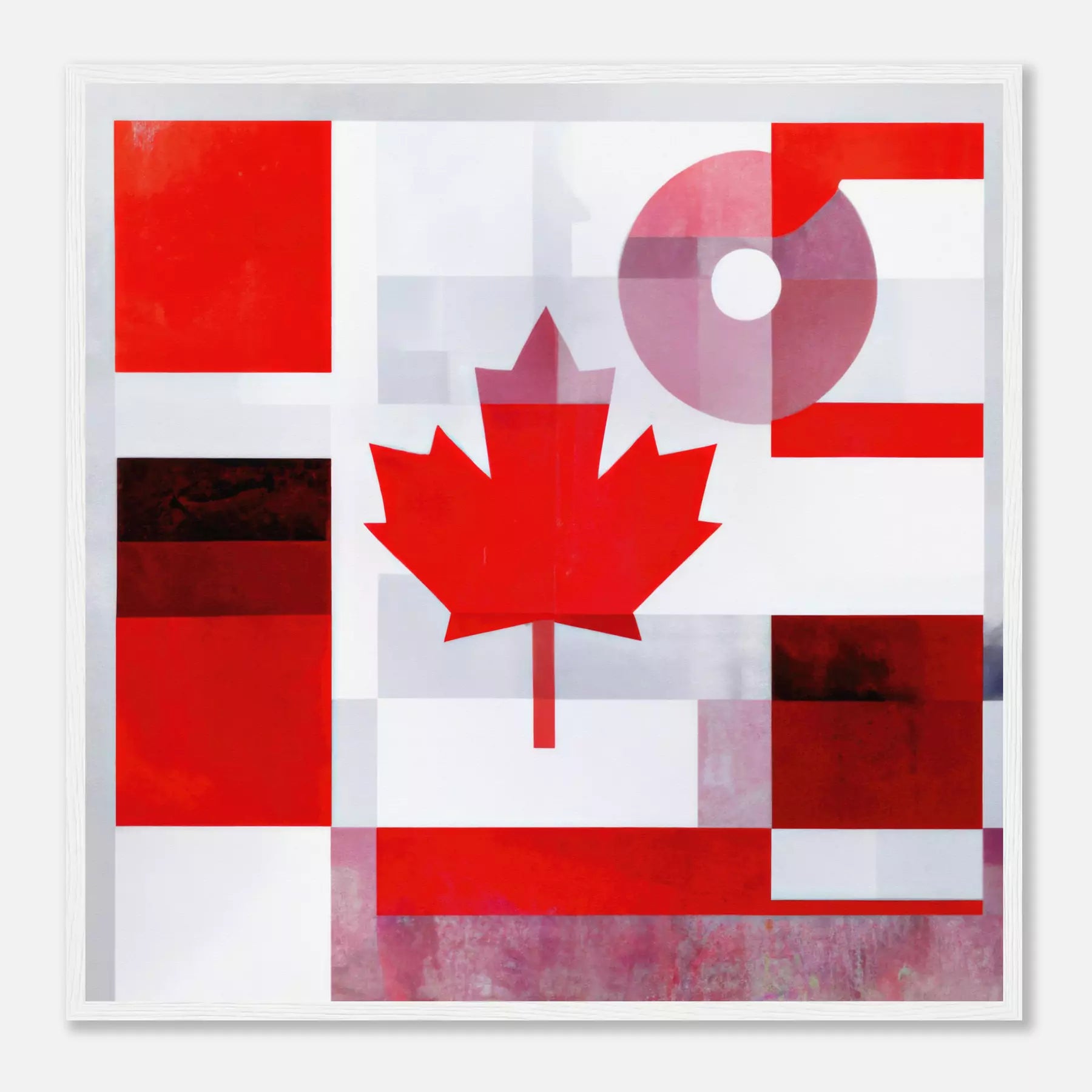 Canada - Flag Inspired Art
