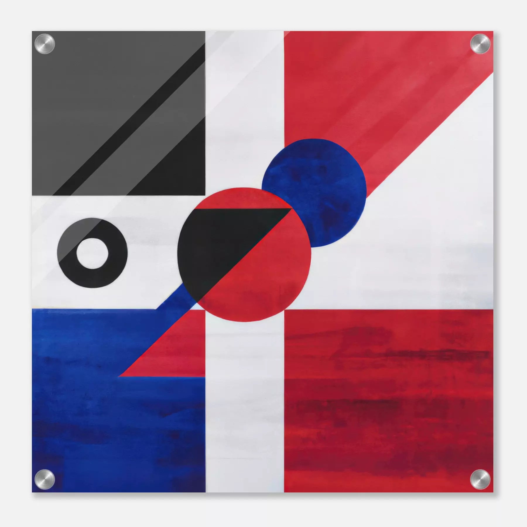 Dominican Republic - Flag Inspired Art