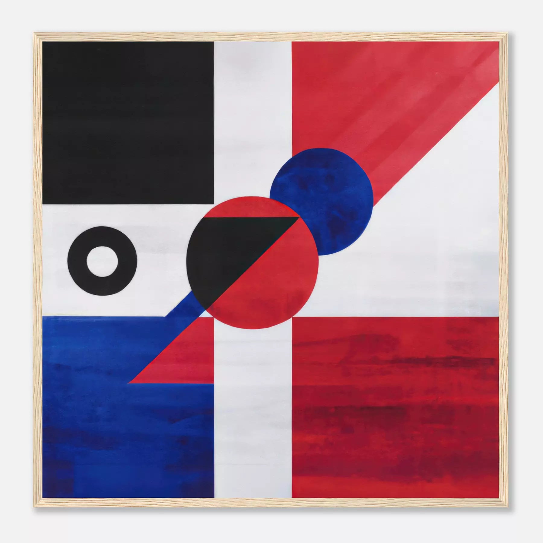 Dominican Republic - Flag Inspired Art