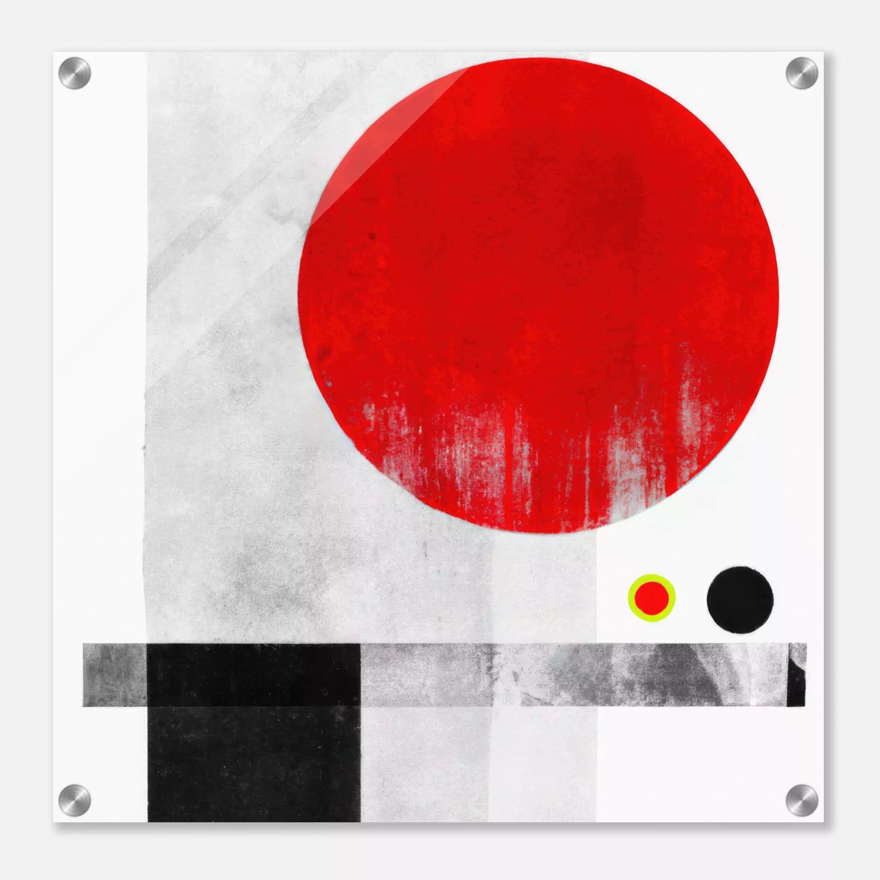 Japan - Flag Inspired Art