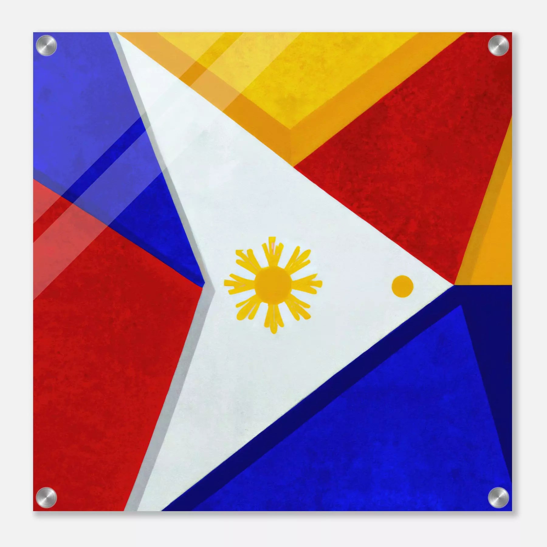 Philippines - Flag Inspired Art