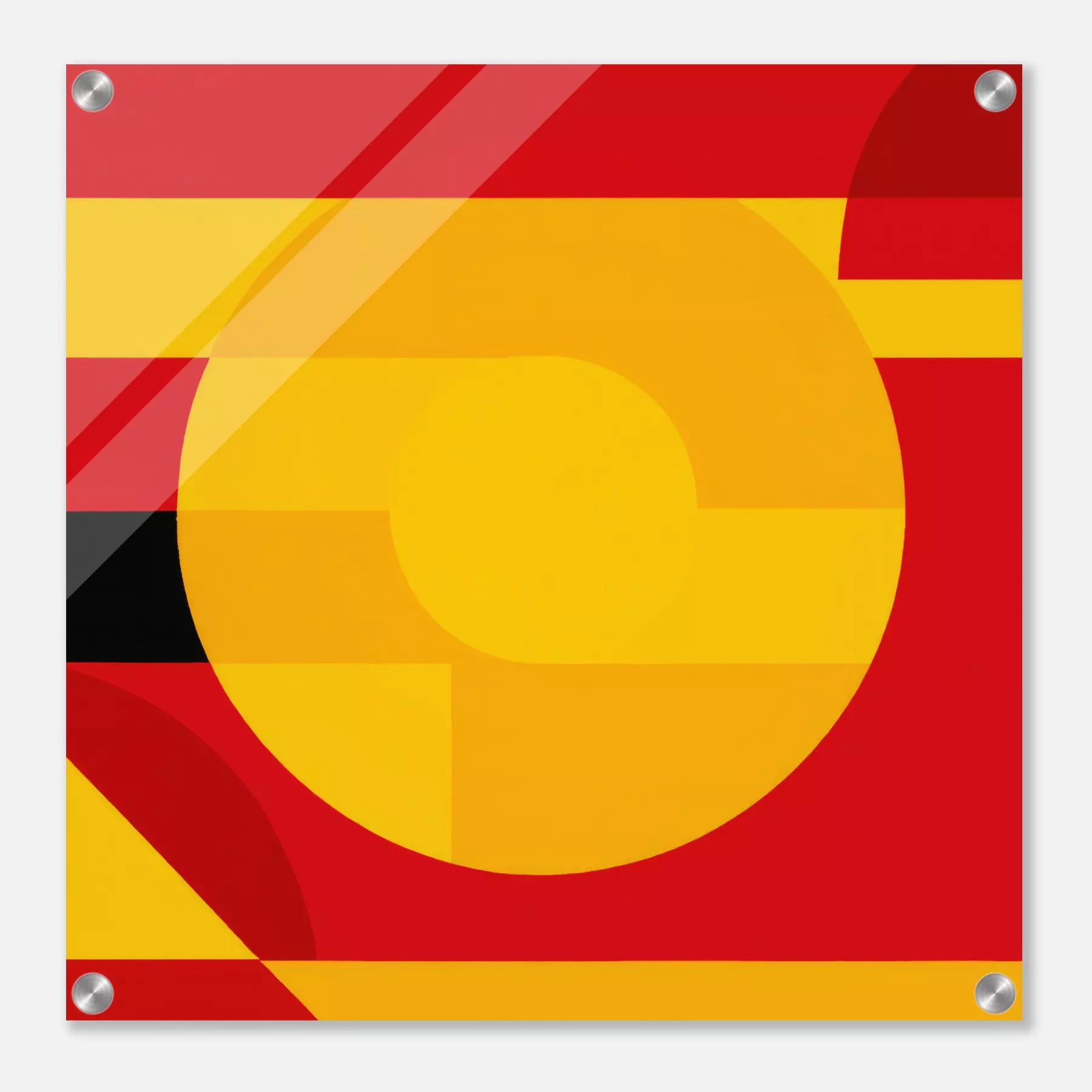 Spain - Flag Inspired Art