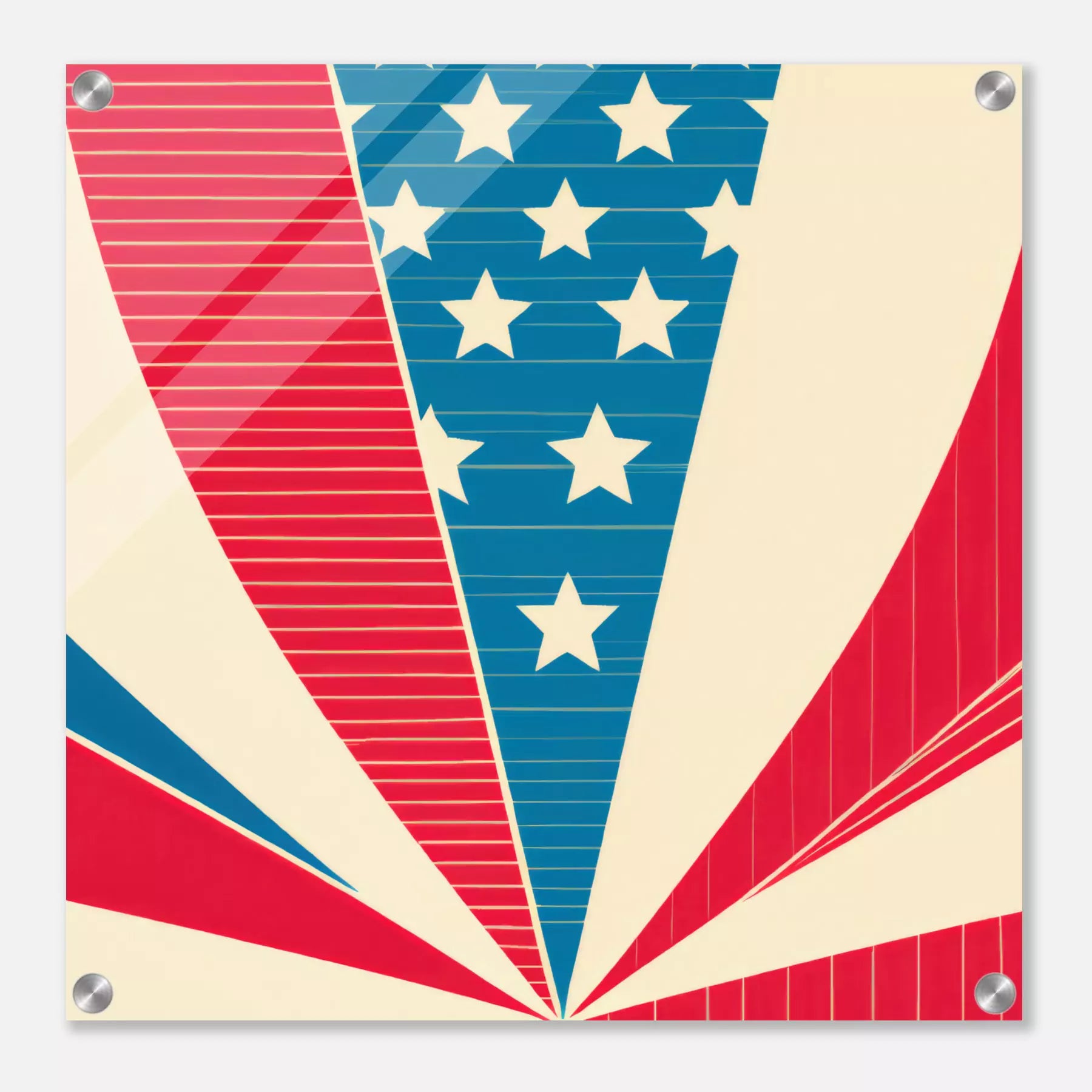 United States - Flag Inspired Art