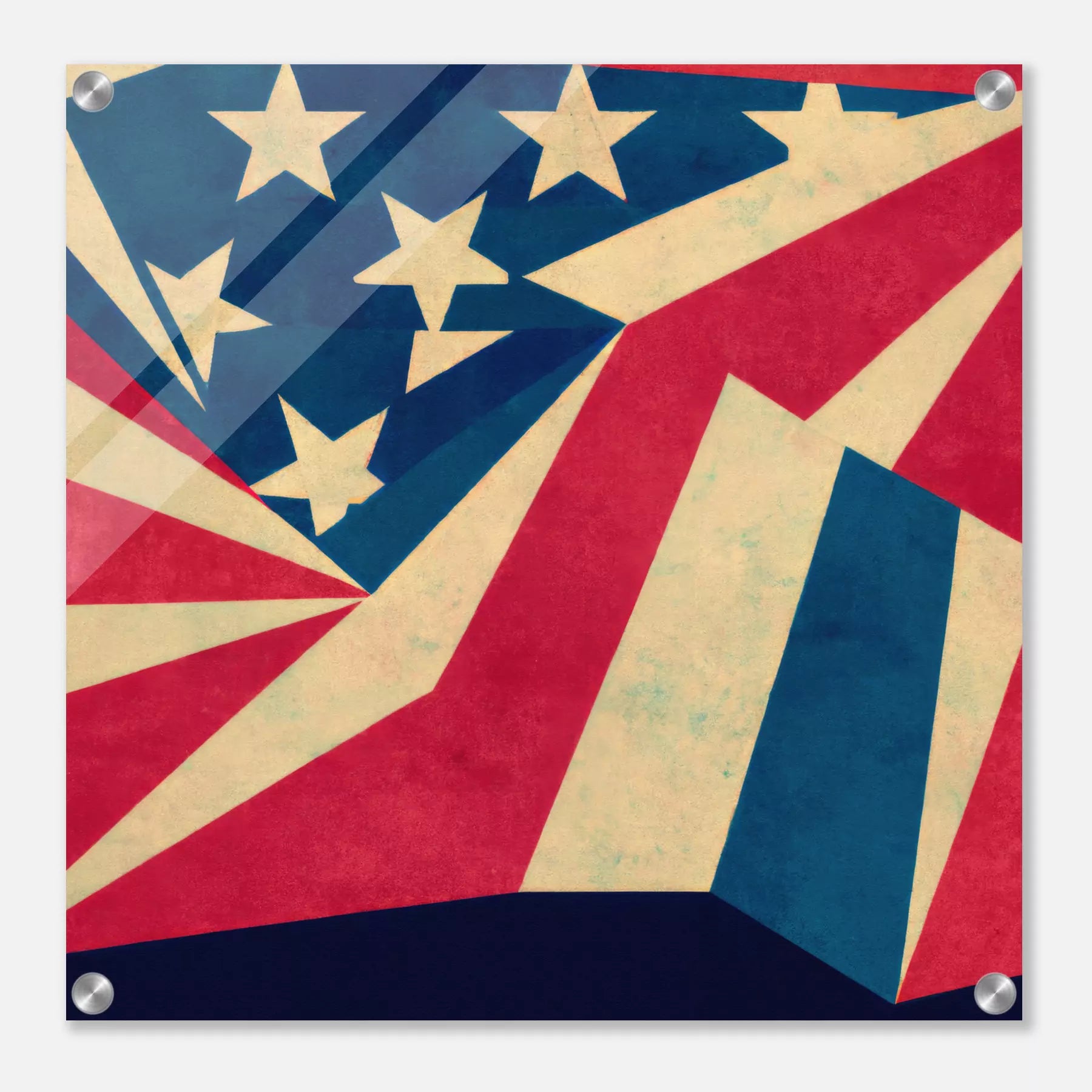 United States - Flag Inspired Art