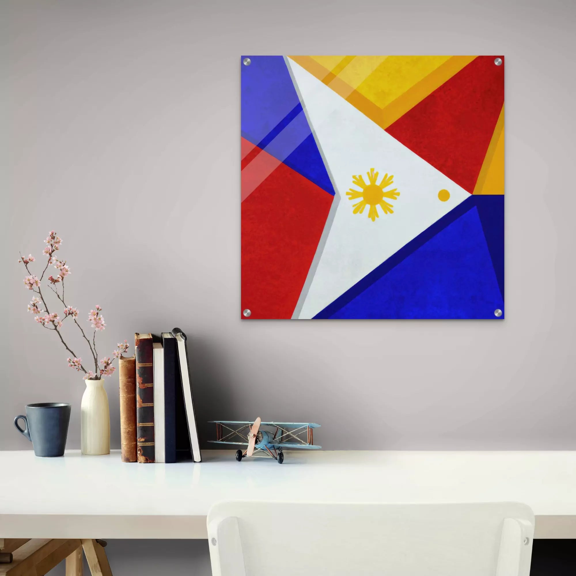 Philippines - Flag Inspired Art