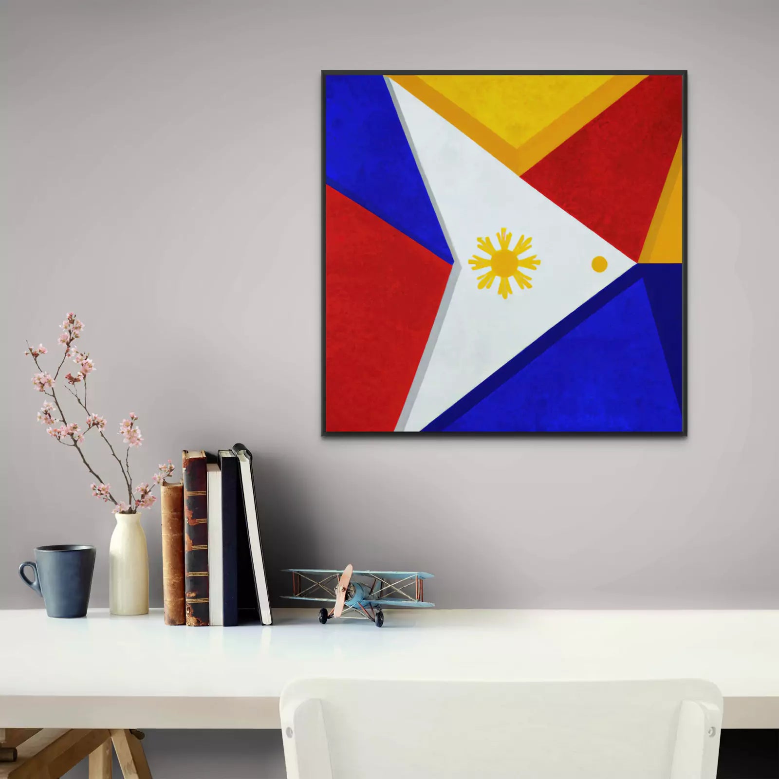 Philippines - Flag Inspired Art