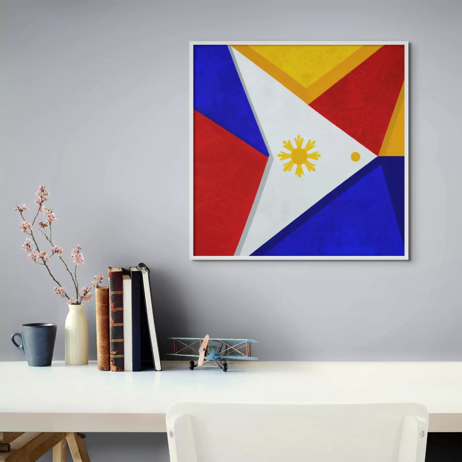 Philippines - Flag Inspired Art