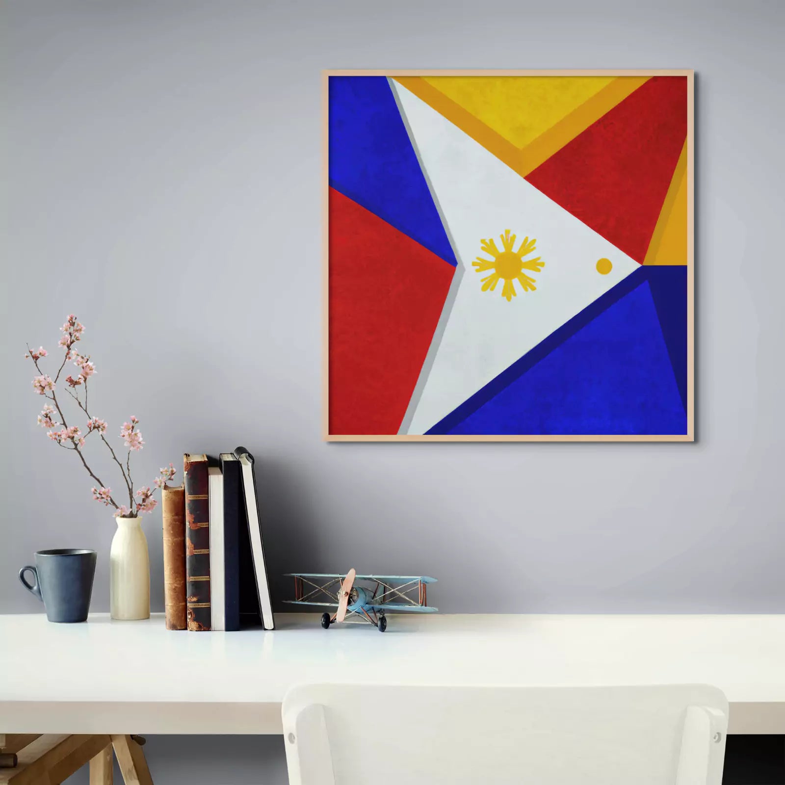 Philippines - Flag Inspired Art