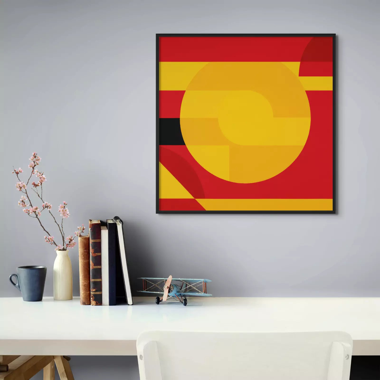 Spain - Flag Inspired Art