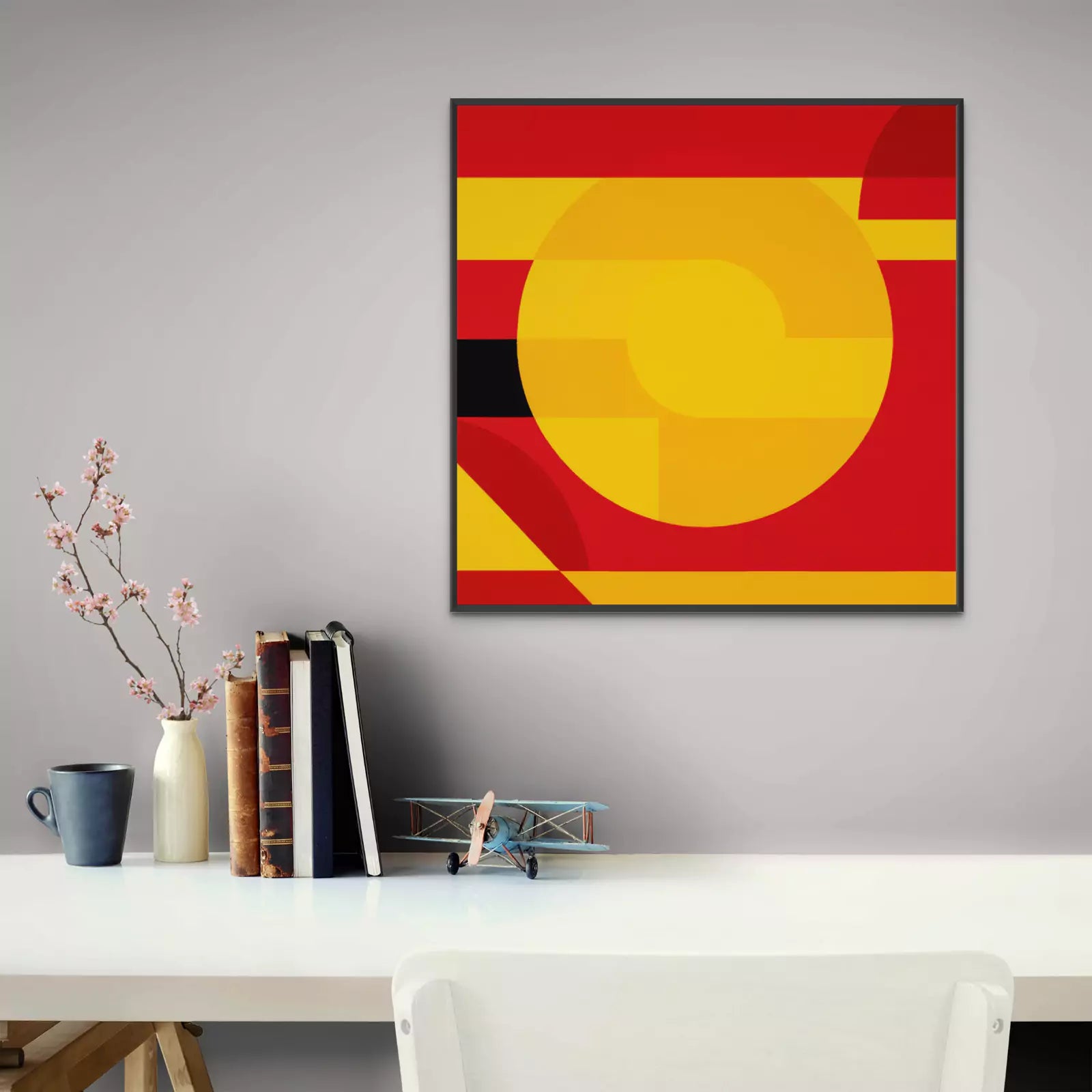 Spain - Flag Inspired Art