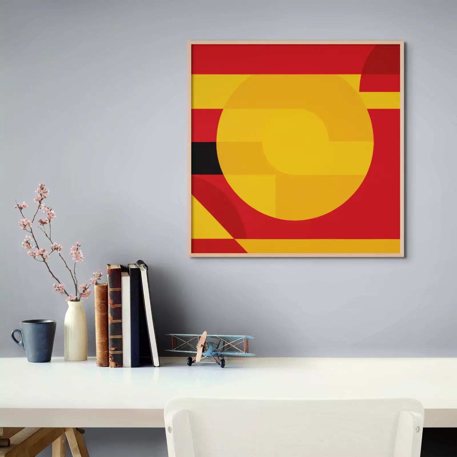 Spain - Flag Inspired Art