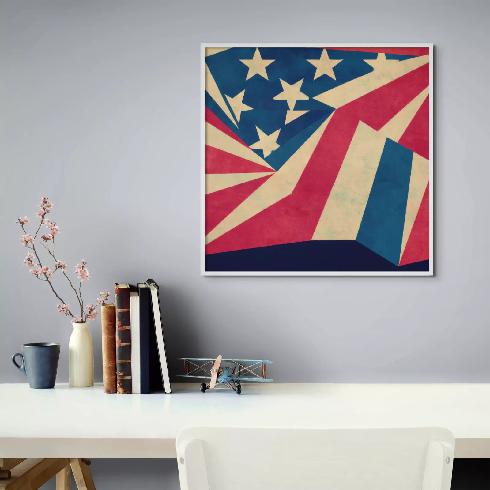 United States - Flag Inspired Art