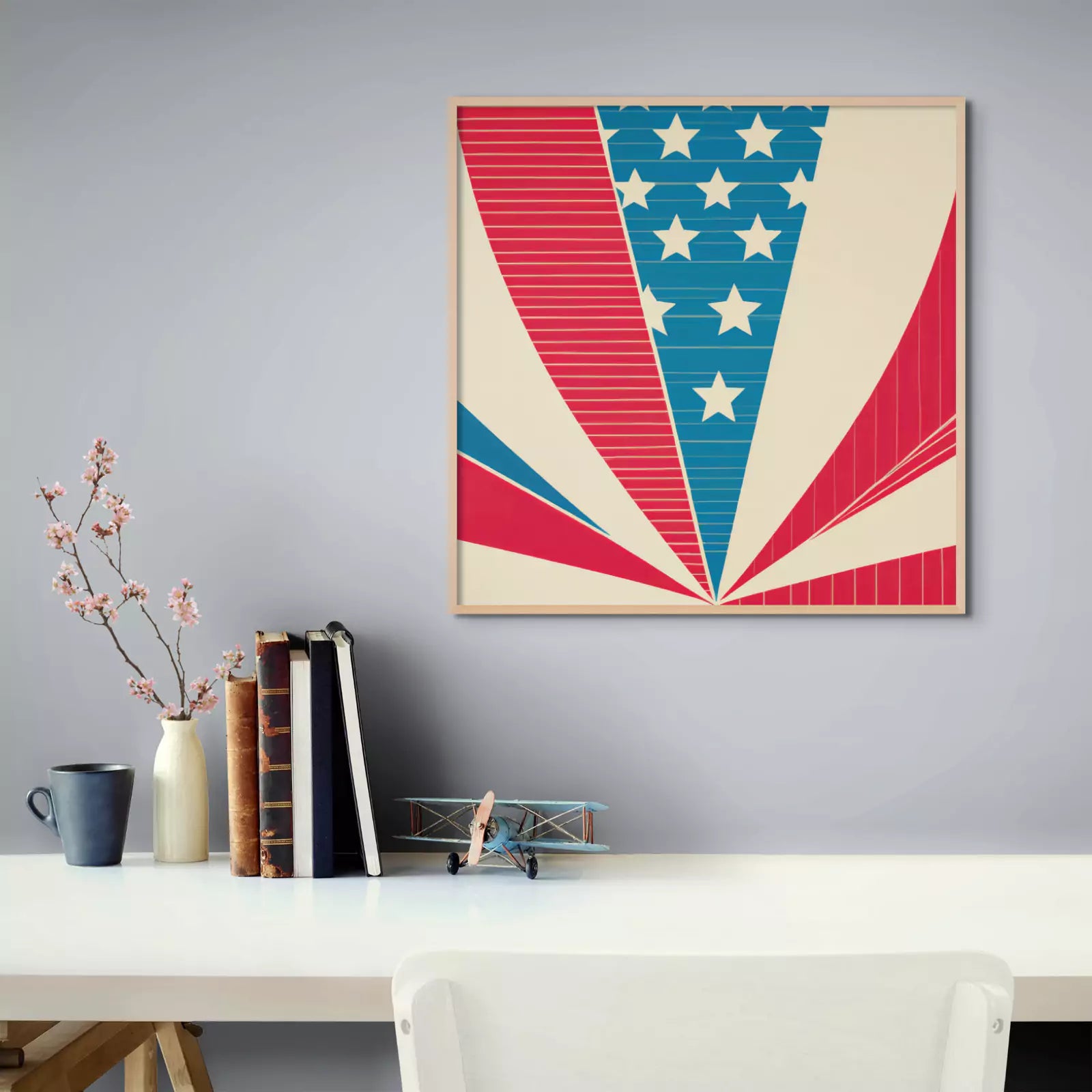 United States - Flag Inspired Art