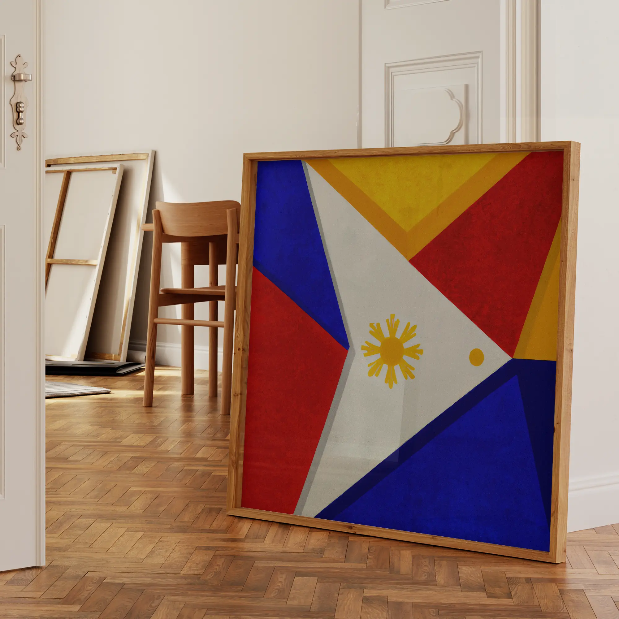 Philippines - Flag Inspired Art
