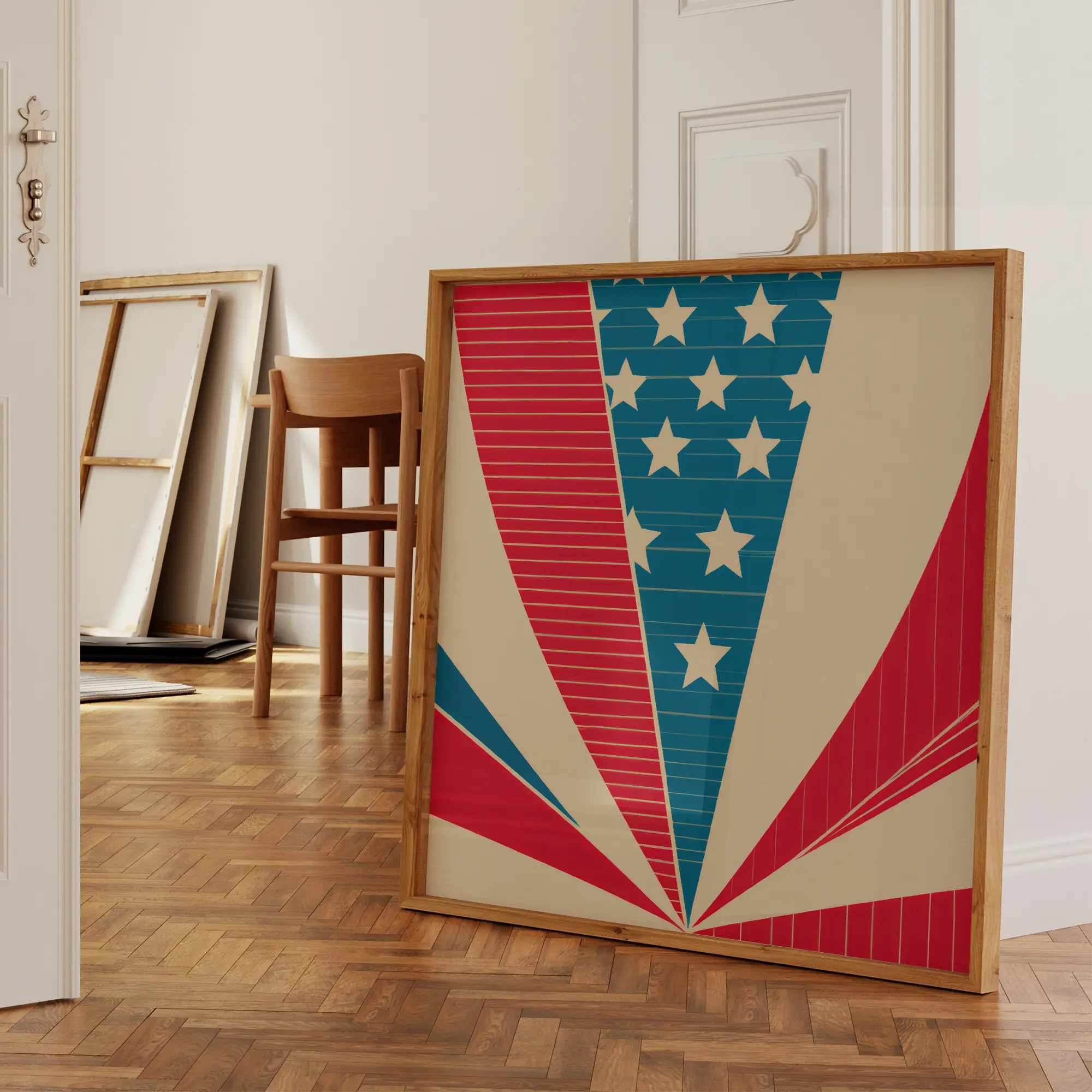 United States - Flag Inspired Art