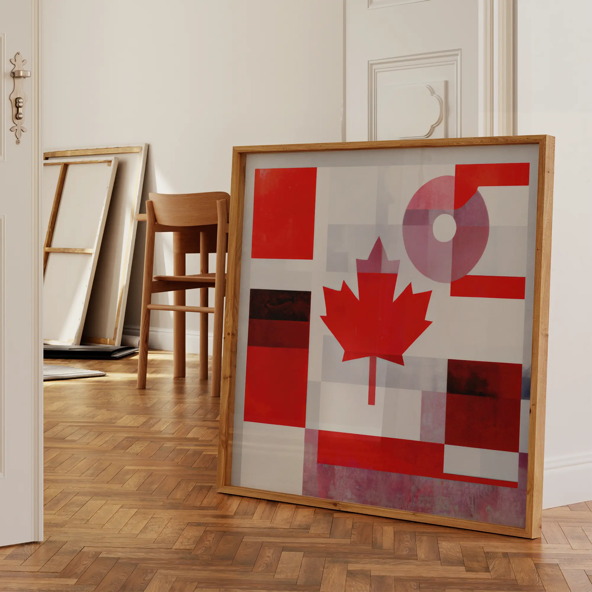 Canada - Flag Inspired Art