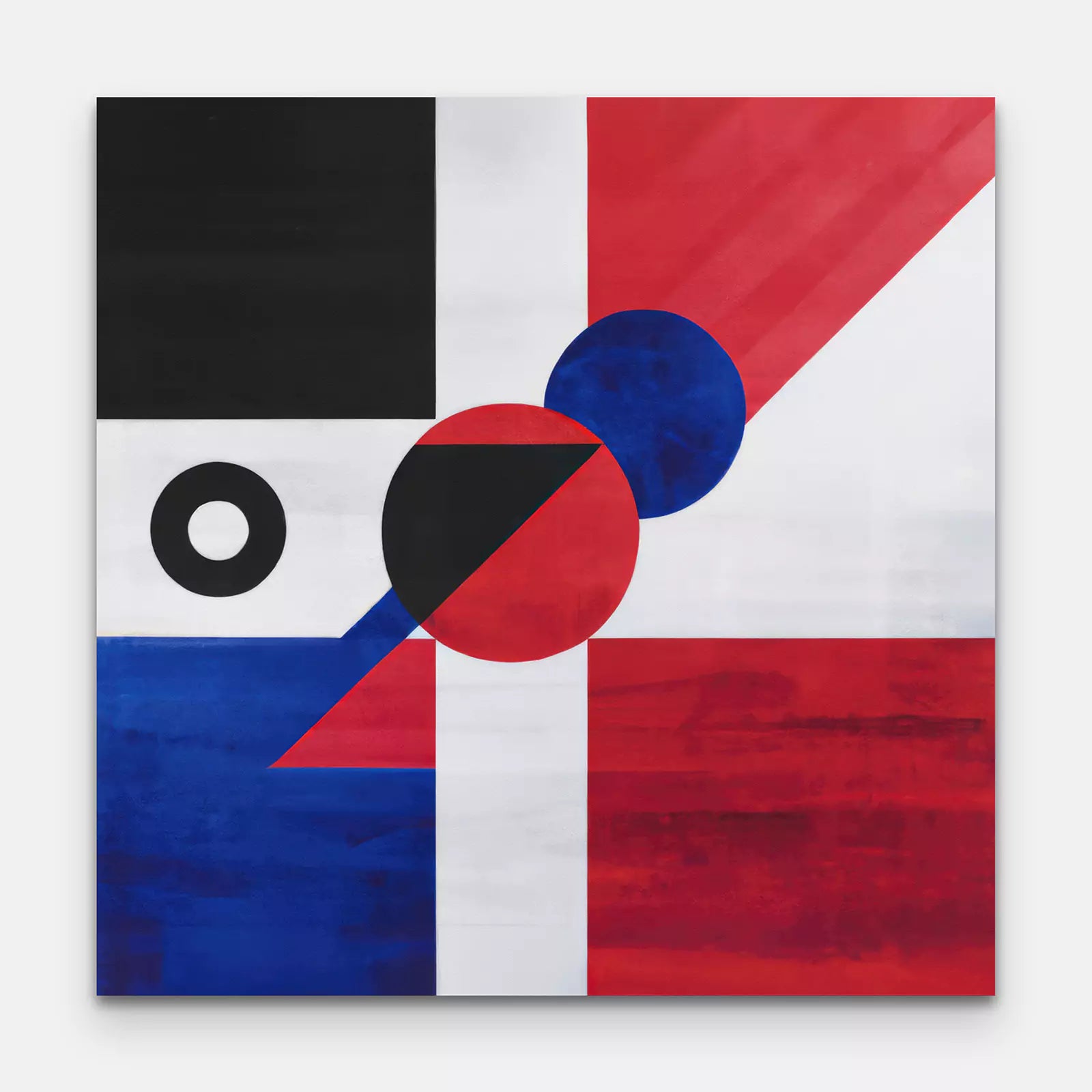 Dominican Republic - Flag Inspired Art
