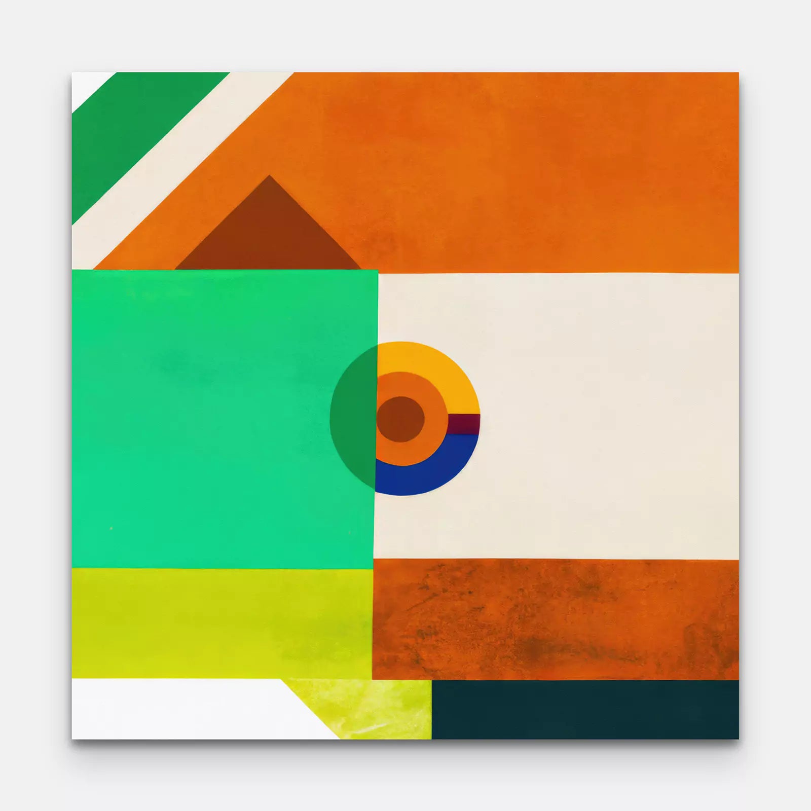 India - Flag Inspired Art