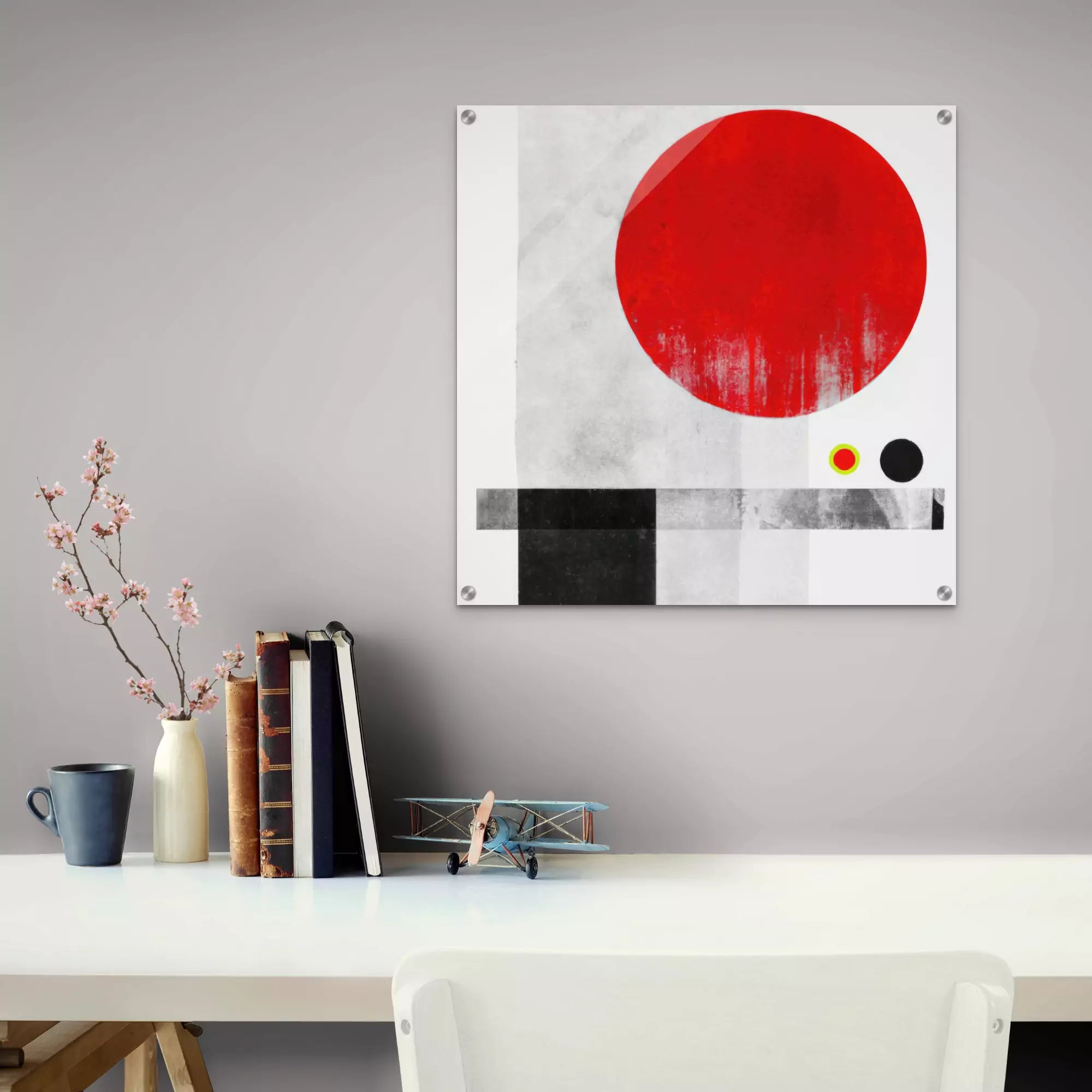 Japan - Flag Inspired Art