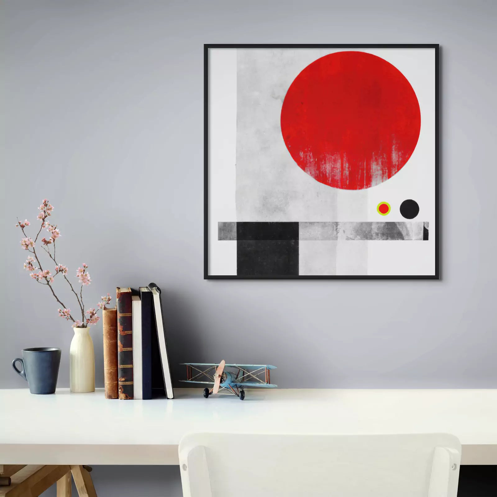 Japan - Flag Inspired Art