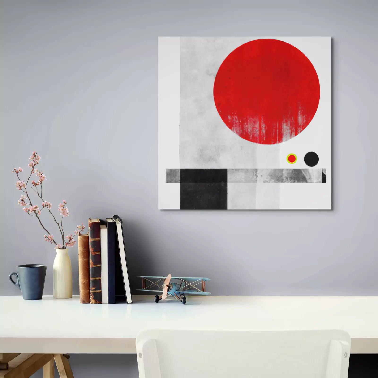 Japan - Flag Inspired Art