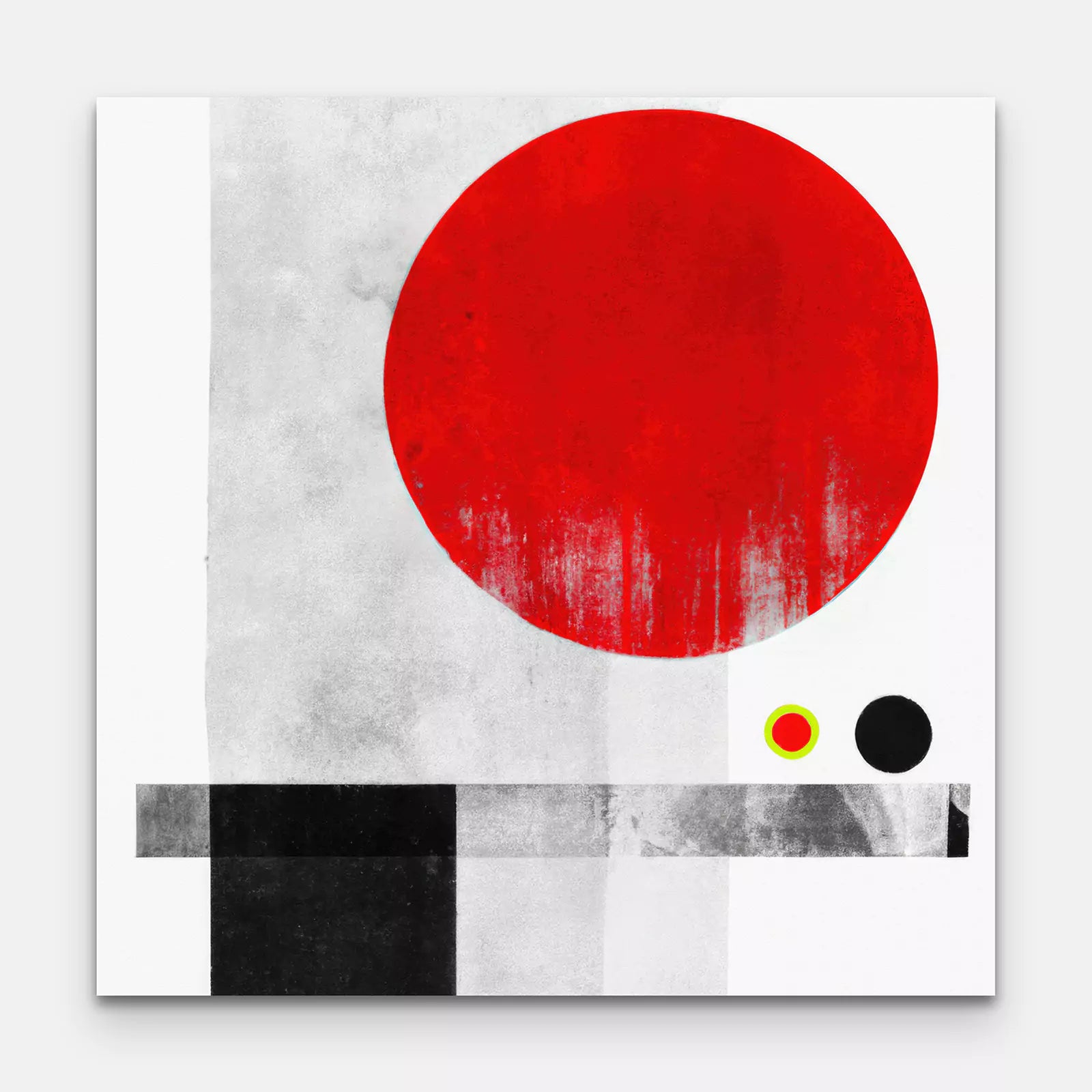 Japan - Flag Inspired Art