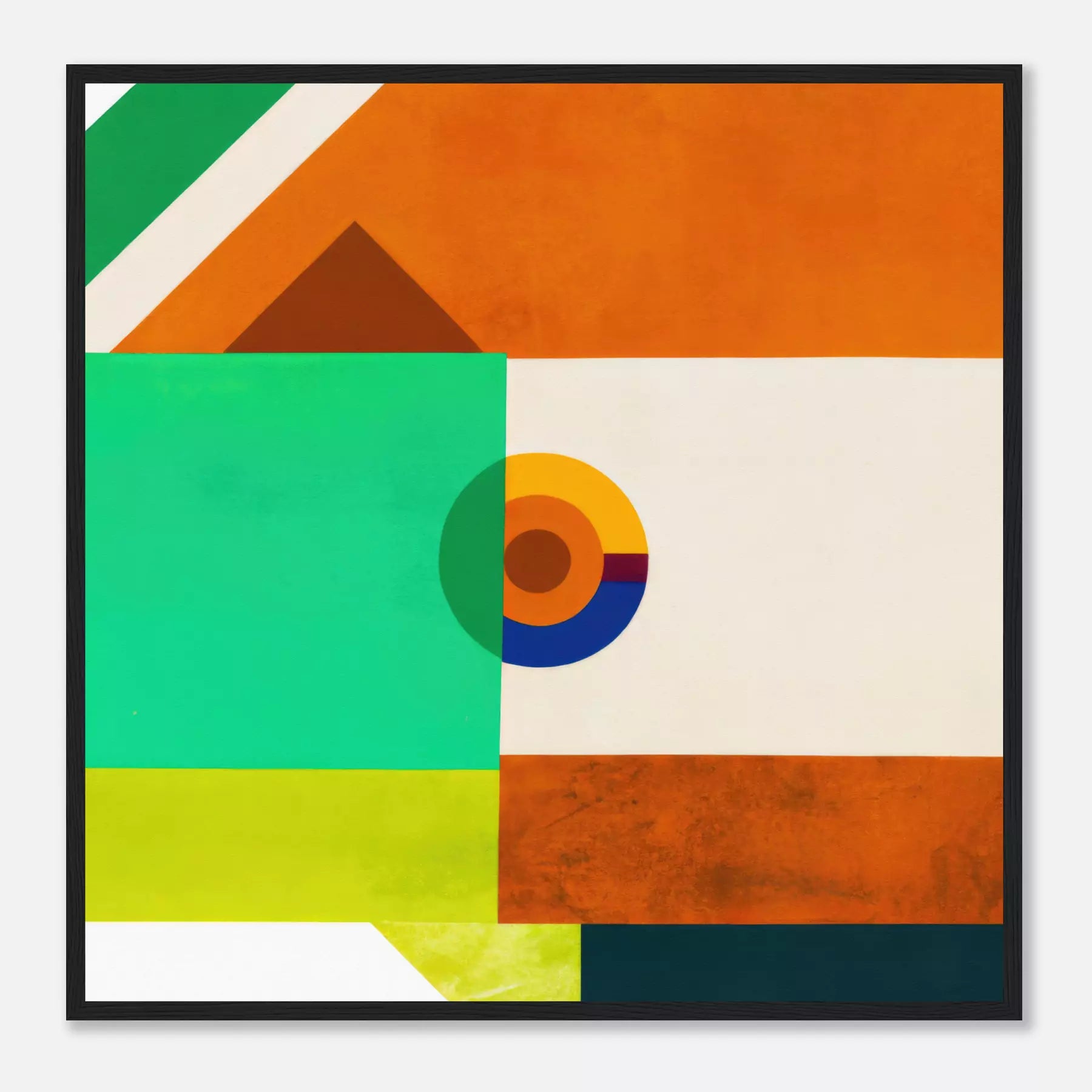 India - Flag Inspired Art