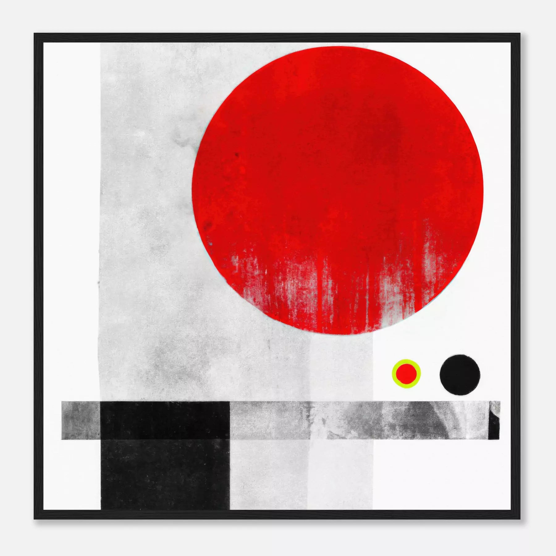 Japan - Flag Inspired Art