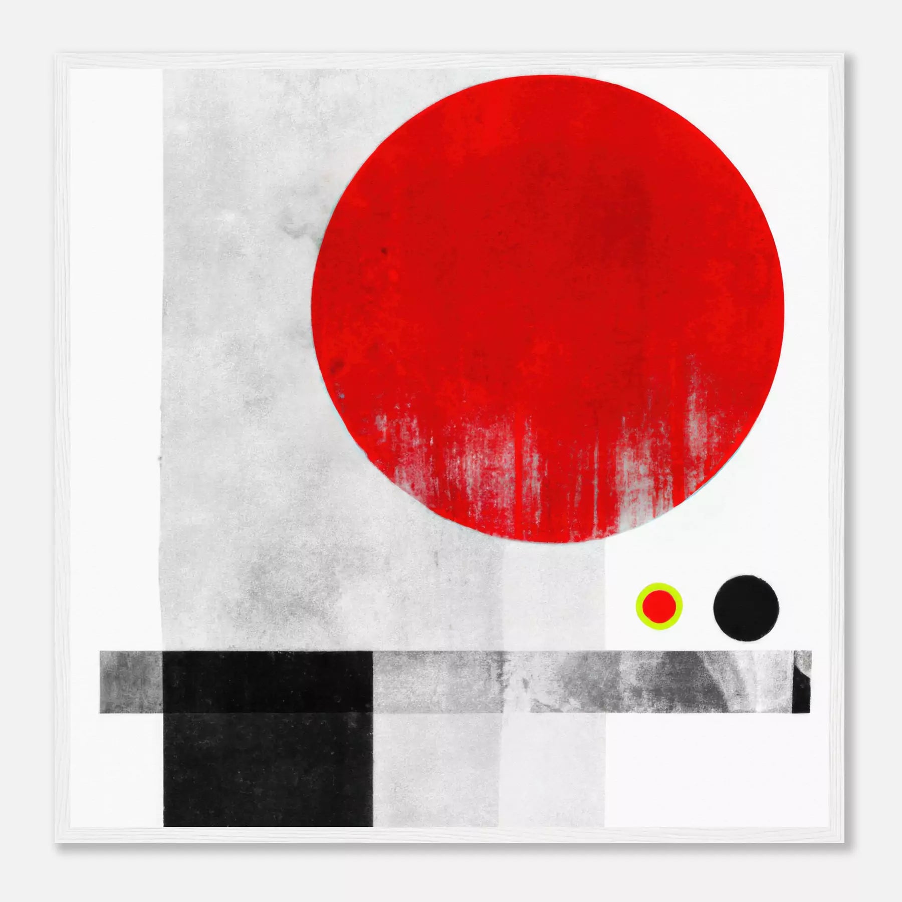 Japan - Flag Inspired Art