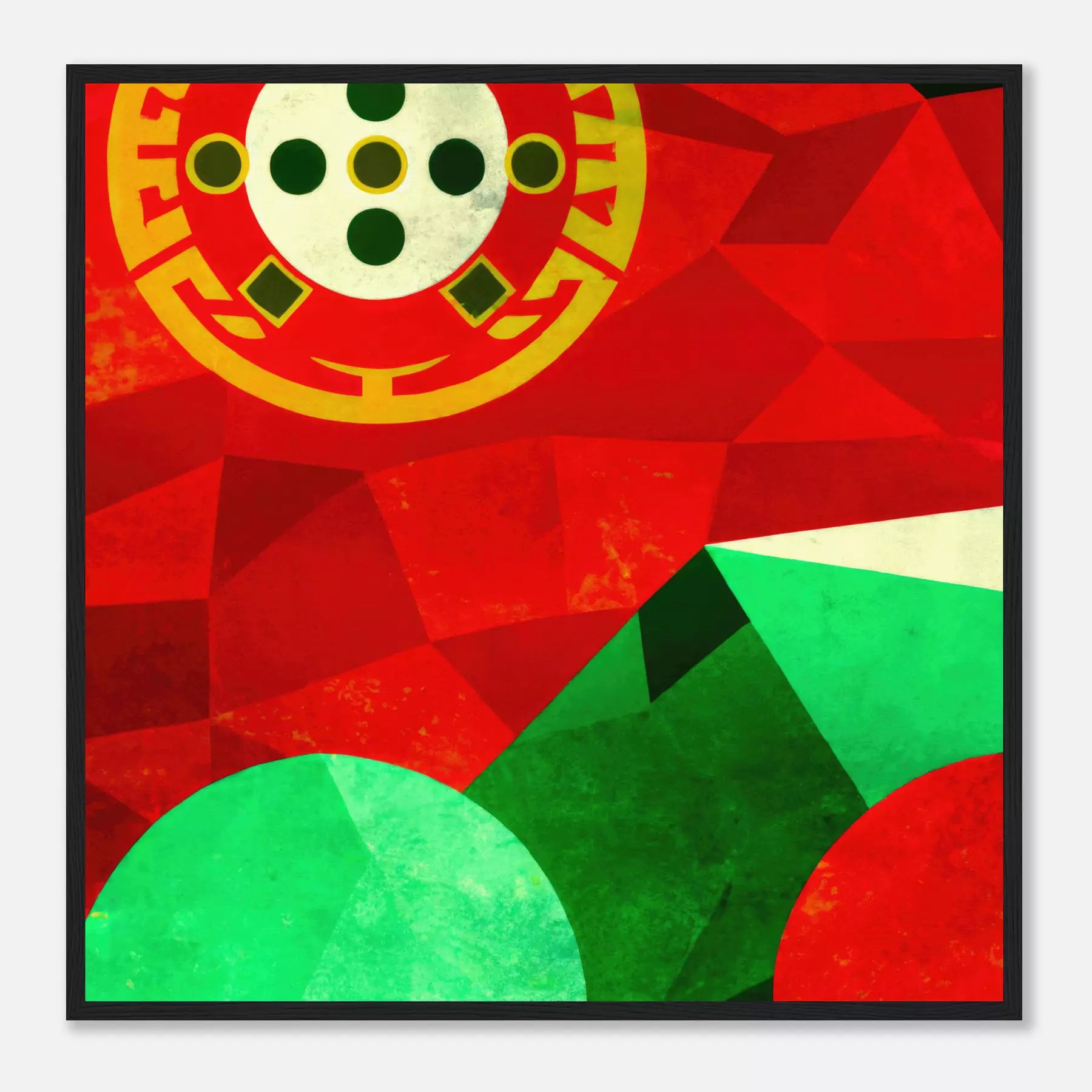 Portugal - Flag Inspired Art