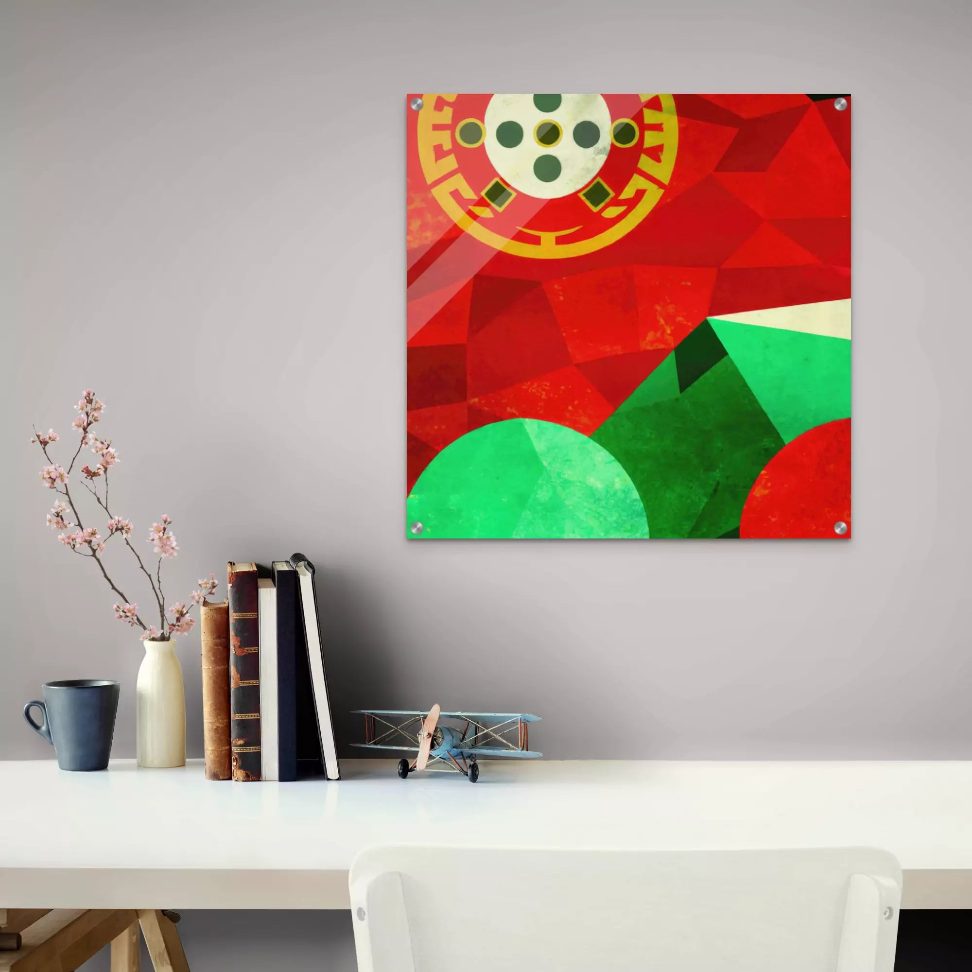 Portugal - Flag Inspired Art