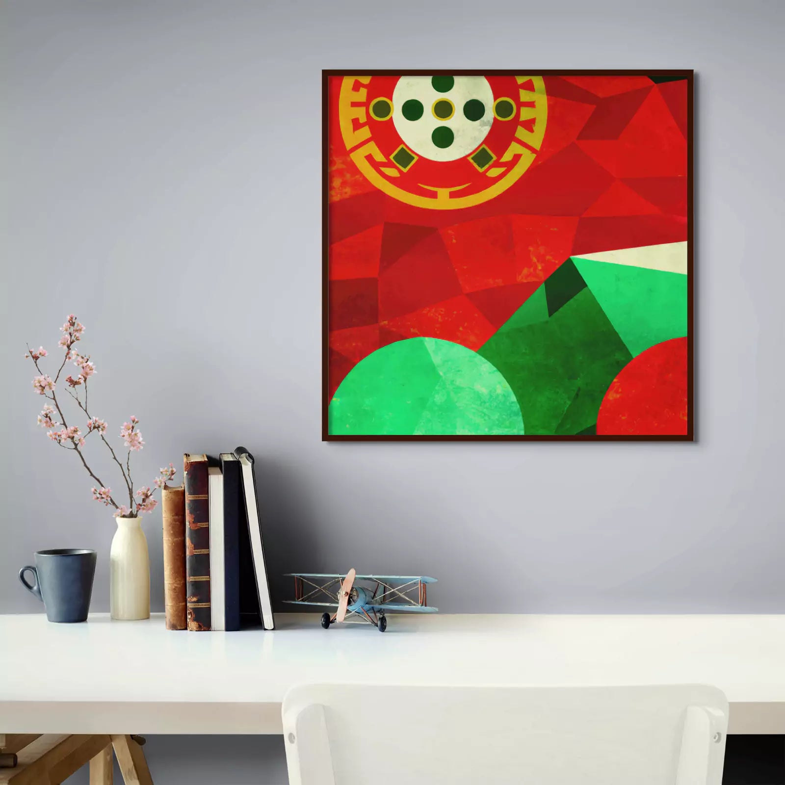 Portugal - Flag Inspired Art