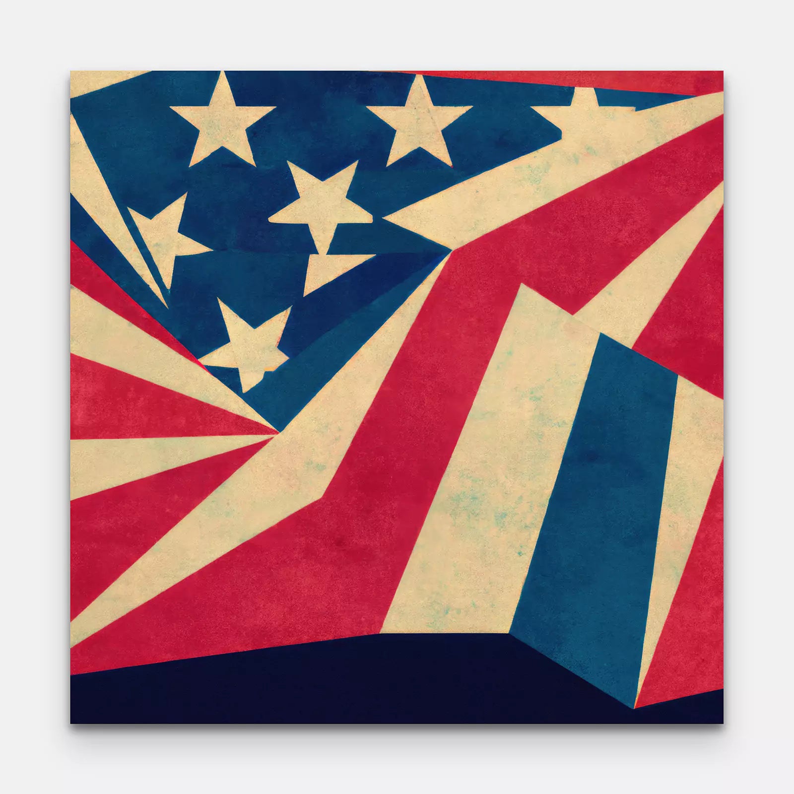 United States - Flag Inspired Art